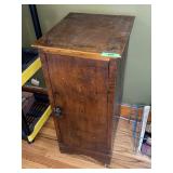 VINTAGE CABINET ON WHEELS 15 x 18 x 33