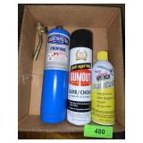 GUMOUT, PROPANE TANK / TORCH, PENETRATING OIL