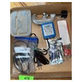 LUNDBY TRANSFORMER, PIPE CUTTER, GUN LOCK, SCREWS
