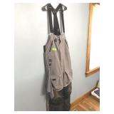 ICEARMOR INSULATED OVERALLS  XXL (NEED CLEANED)