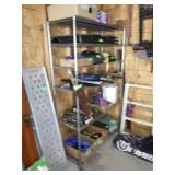 ROLLING METAL SHELF 48 x 18 x 76