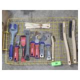 STIFF SCRAPERS, WIRE BRUSHES, KOBALT SCRAPER