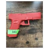 RUBBER TRAINING PISTOL