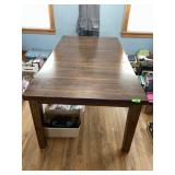 DINING ROOM TABLE (60 x 42) & 1 LEAF (18")