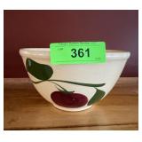 VINTAGE WATT POTTERY APPLE BOWL #8
