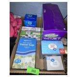 NIB GALL. FREEZER BAGS, ASST. PLASTICWARE &>>>>>