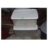 2 STORAGE CONTAINERS