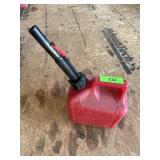 1 GALLON GAS CAN (NO SPOUT CAP)