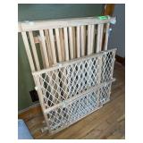 4 ANIMAL / CHILD GATES (COMPLETE?)