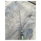 59" FISHING POLE W/ PFLUEGER SKILCAST REEL