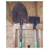 SPADE SHOVEL, HOE