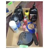 MOTORCYCLE OIL, TRANSMISSION FLUID, FUNNELS, DISC>