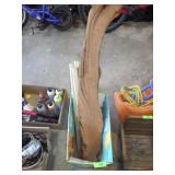 DECK RAILING & RAW EDGE WOOD