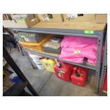SHELVING UNIT (RUSTY FEET - SEE PICS) 48 x 24 x 36