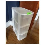 STERILITE PLASTIC STORAGE DRAWERS