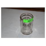 VINTAGE BOWMAN DAIRY COTTAGE CHEESE JAR  12OZ