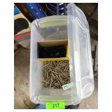 ASST. SCREWS & STORAGE CONTAINER