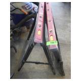 PR. OF FOLDING SAWHORSES