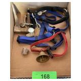 DOG COLLARS & DEER ANTLER PCS.