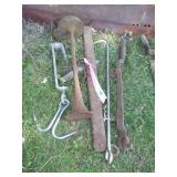 STAINLESS STEEL DEER HANGING HOOKS, VINTAGE CAR>>>
