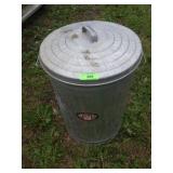 BEHRENS GALVANIZED TRASH CAN