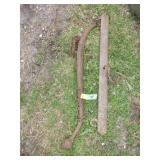 VTG METAL GAMBREL HOOK / MEAT HANGER?& HORSE HAME