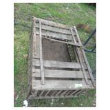 VINTAGE CHICKEN CRATE 24 x 35 x 12