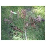 RUSTY STEEL ANIMAL TRAPS