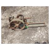 VINTAGE BELT DRIVEN DRILL