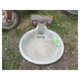 VINTAGE CATTLE WATERER