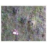 4 CANDLE / PLANTER YARD STAKES