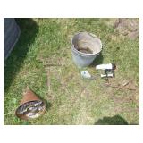 VTG WASHING MACHINE PLUNGER (NO HANDLE), BUCKETS>>