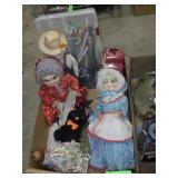 ASST. DOLLS, TIN SANTA, PENS, PENCILS