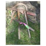 VINTAGE SICKLES, HEDGE TRIMMERS