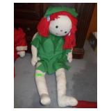 LARGE HANDMADE? ELF DOLL 41"