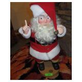 1991 COCA COLA CO. ANIMATED SANTA (NO BOTTLE) 24">