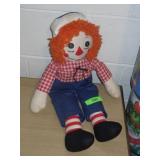VINTAGE 24" RAGGEDY ANDY DOLL