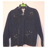 ALFRED DUNNER PETITE WOMENS EMBROIDERED>>