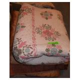 2 VTG BLANKETS - TEARS ON COMFORTER