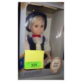VINTAGE NESBET DOLL H.R.H. PRINCE WILLIAM 18"