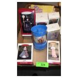 ASST. HALLMARK ORNAMENTS & 1 GOEBEL