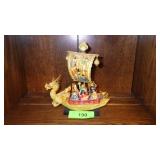 VTG CELLULOID CHINESE DRAGON BOAT