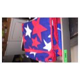 TWO PATRIOTIC STARS BEADSPREADS? TABLECLOTHS? >>>