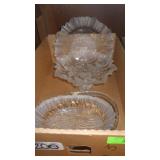 ASST CHRISTMAS GLASSWARE - BASKET WITH MOVING>>>