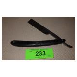 VTG CROWN & SWORD SOLINGEN STRAIGHT RAZOR