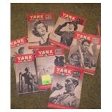 6 VTG 1944 YANK DOWN UNDER MAGAZINES