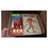 2 VTG BOY SCOUT HANDBOOK & CUB SCOUT BOOK
