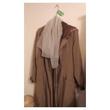 GALLERY LADIES TRENCH COAT SIZE 16
