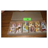 VTG PUTZ EASTER CHICK BAND (REPAIRS - SEE PICS>>