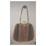 VINTAGE WOVEN STRAW PURSE